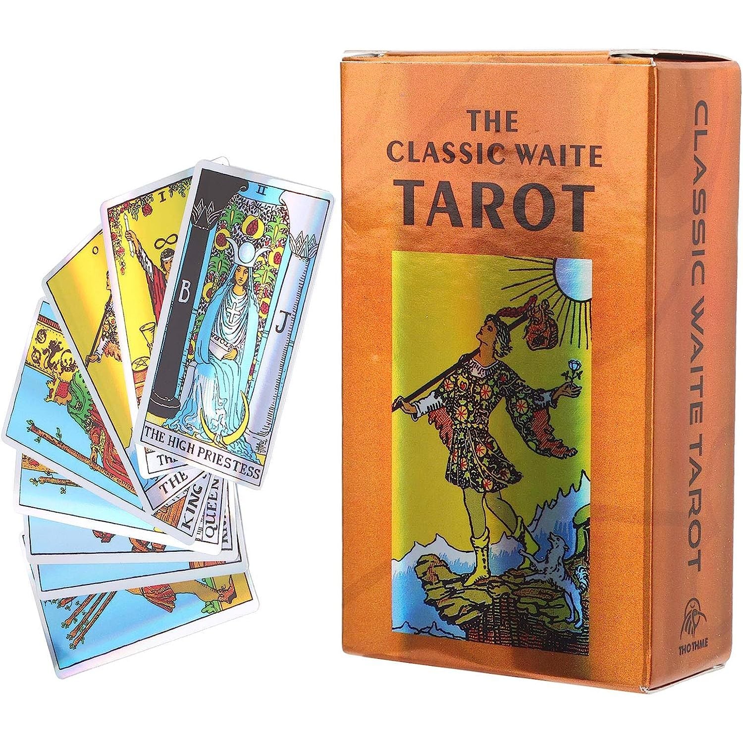 Tarotkaarten voor Voorspelling - Adivinatiekaarten voor Familiebijeenkomsten en Feesten - Tarotkaartenset voor Fortuinvoorspelling - Draagbaar en Duurzaam