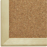 Groot Krijtbord Kurkbord 30x40 cm - Houten Frame - Milieuvriendelijk Kurk - Eenvoudig te Installeren - Inclusief Punaises