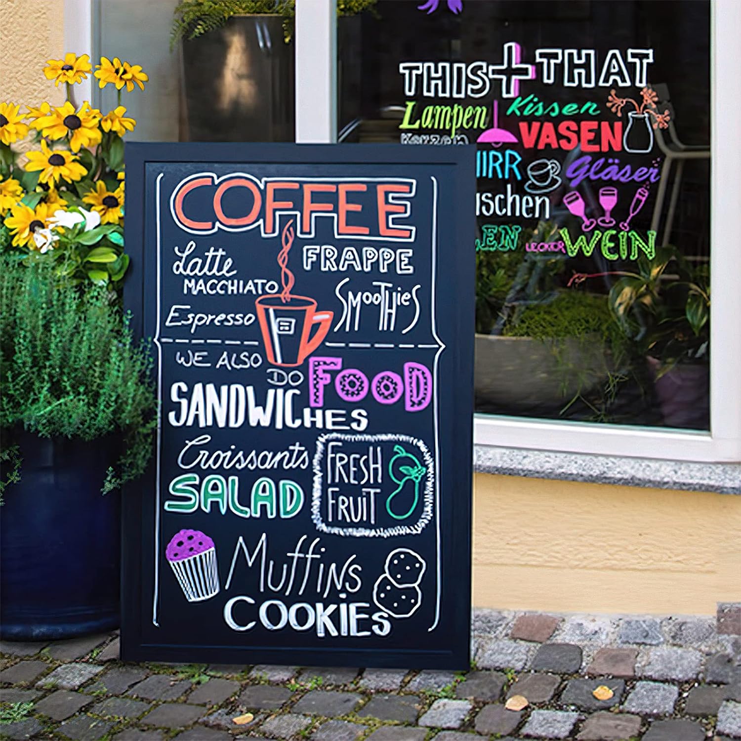 Veelzijdige Set van 12 Uitwasbare Krijt- en Raamstiften, Perfect voor Schoolbord, Ramen en Whiteboards - Inclusief Levendige Kleuren zoals Goud, Zilver, Zwart en Meer, Ideaal voor Creatieve Projecten en Decoratie