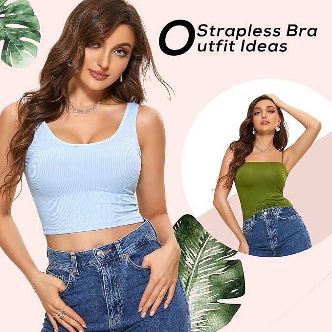 Dobreva - Dames Strapless Push-Up Bh – Bandeau Bh – Met Beugel – Kant Voorzijde – Ademend Mesh Zijkanten – Inclusief Afneembare Transparante Bandjes – Maat 75B