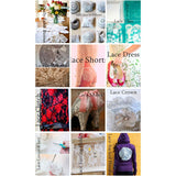 5 Meter Bordeaux Rekbaar Kant – 16 cm Breed – Geborduurd Elastisch Kantlint Met Bloemenmotief – Zachte Kantstof Op Rol – Kant Trim Voor Jurken Lingerie Bruiloft Kledingdecoratie DIY Handwerk Versiering – Rekbaar Kantband