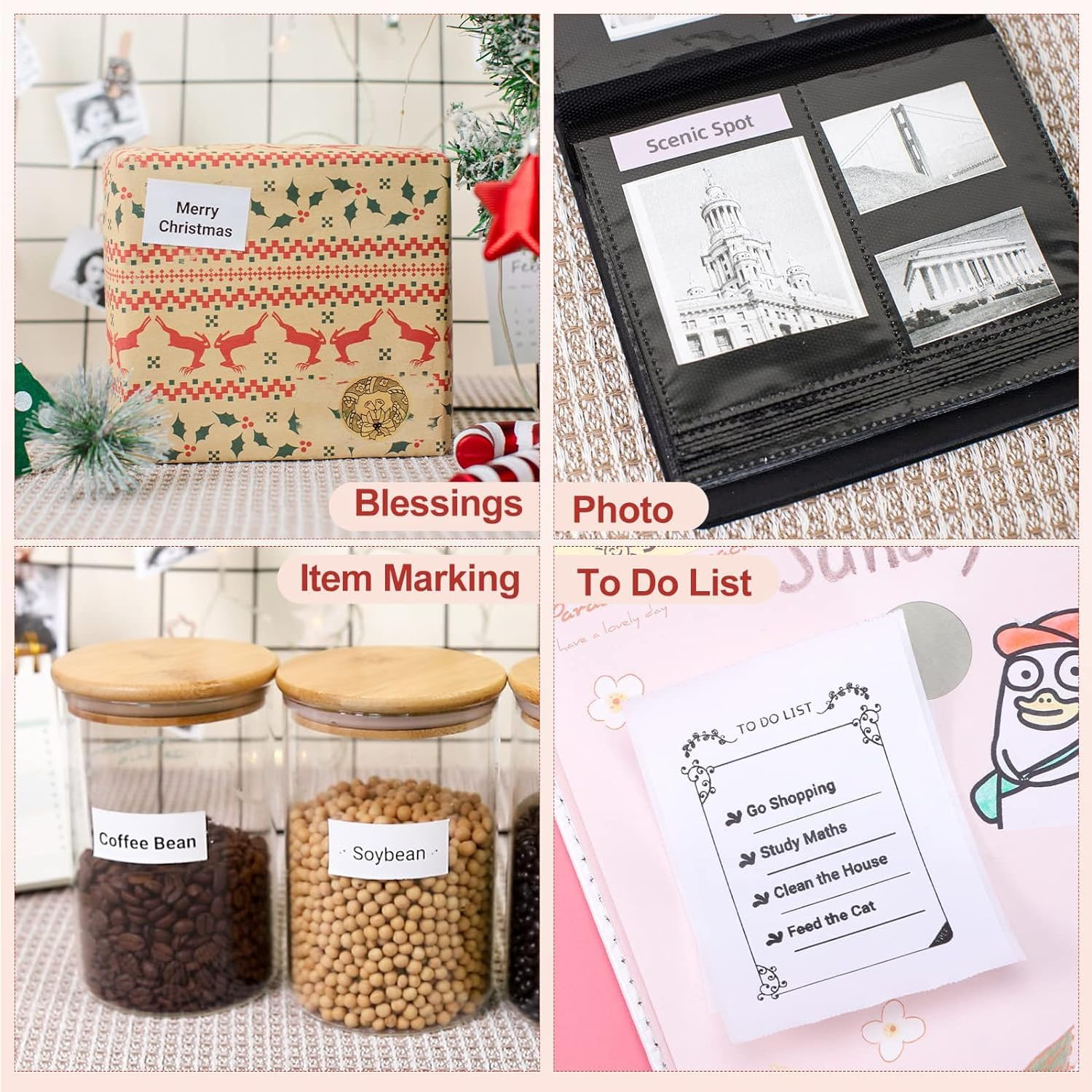 5 Rollen Thermisch Printerpapier Zonder Inkt – Supfoto 57 mm x 20 mm Rol – Zelfklevend en Gewoon Papier voor Mini Bluetooth Printers, Stickers, Bonnen, Foto’s, Notities en Dagboek – BPA-vrij, Waterdicht en Krasbestendig Printpapier