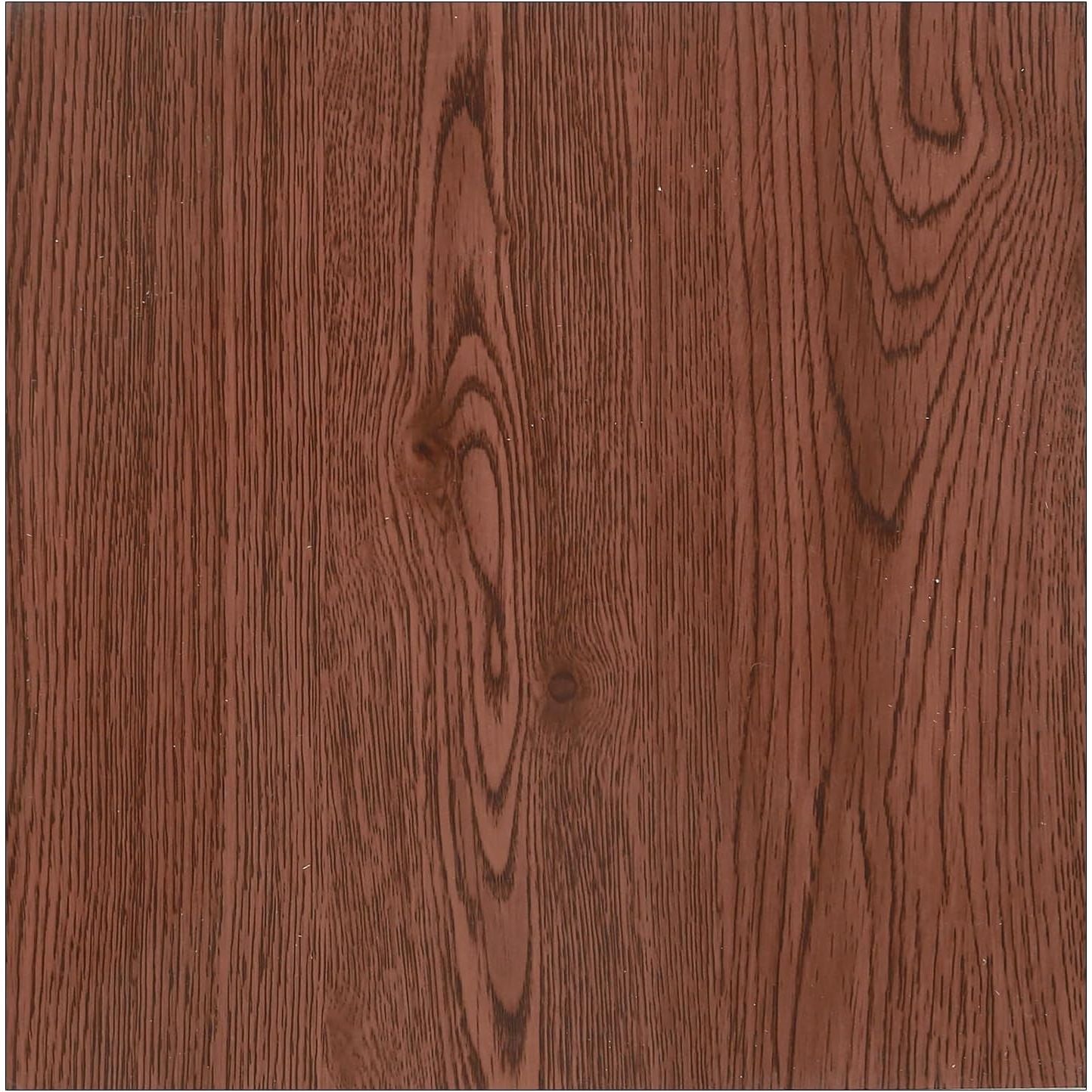 49 Stuks – Zelfklevende Vloerstickers 30 x 30 cm – Houtlook PVC Tegelstickers – Waterdicht en Slijtvast – Imitatie Houten Vloerpanelen voor Keuken Badkamer Gang Slaapkamer – Snijbare Vloerdecoratie – Makkelijk aan te brengen Tegelfolie