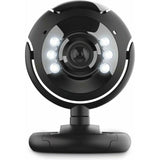 Trust Spotlight Pro – Webcam – 640 x 480 Resolutie – Ingebouwde Microfoon – 6 Dimbare LED Lampjes – USB Aansluiting – 170 cm Kabel – Zwart