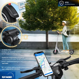 Kesser - E-Scooter met Krachtige 450W Motor - 3 Snelheidsstanden - 36V Verwijderbare 10Ah Accu voor 40 km Actieradius - Carbon-Staal Design - TÜV Gecertificeerd - Snel Oplaadbaar met USB en Handige Smart Features