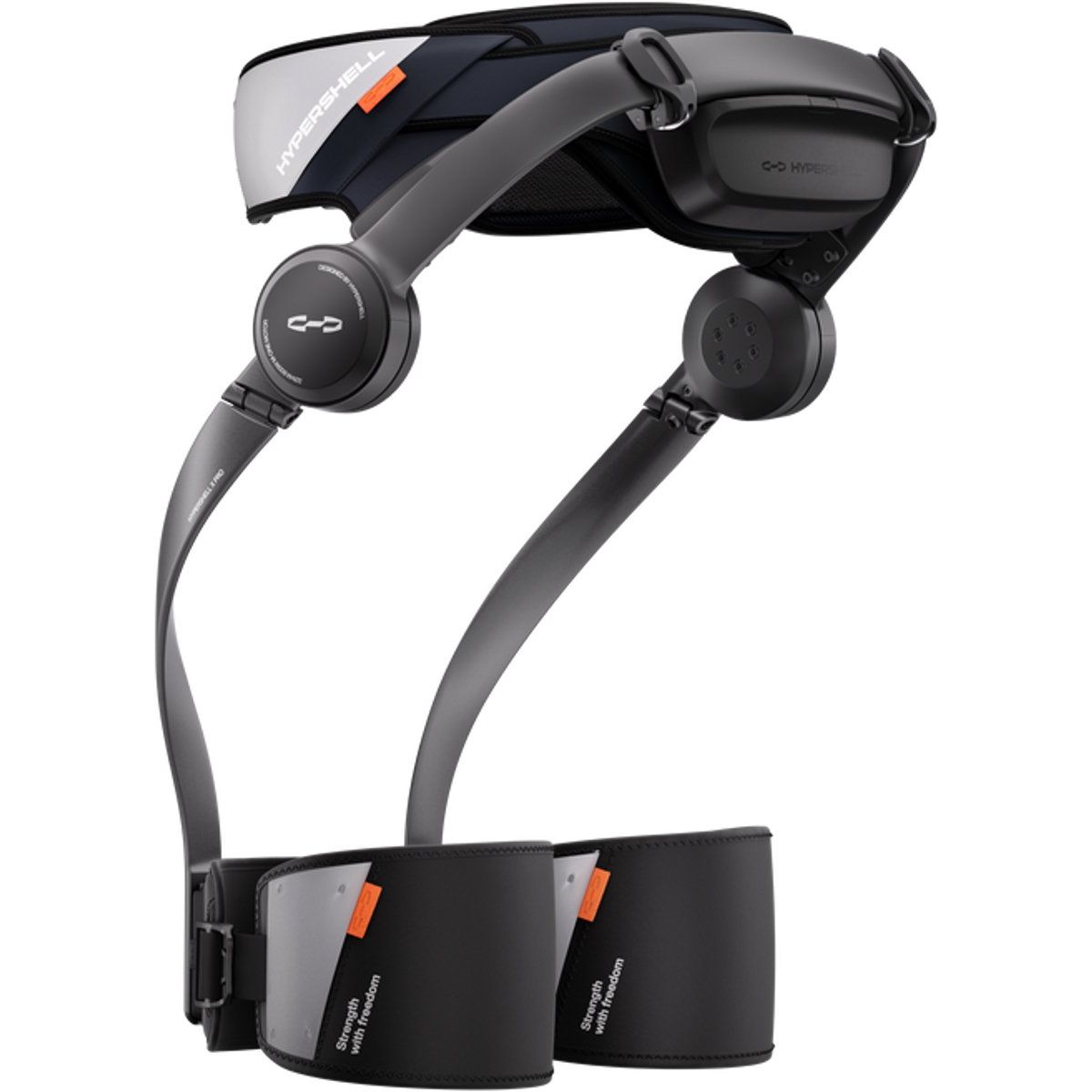 Hypershell X Pro exoskelet – AI aangedreven wandel exosuit – draagbaar bewegingsondersteunend systeem – 1000W motor – 30 km bereik – lichtgewicht carbon titanium frame – outdoor mobiliteit systeem voor wandelen fietsen en klimmen