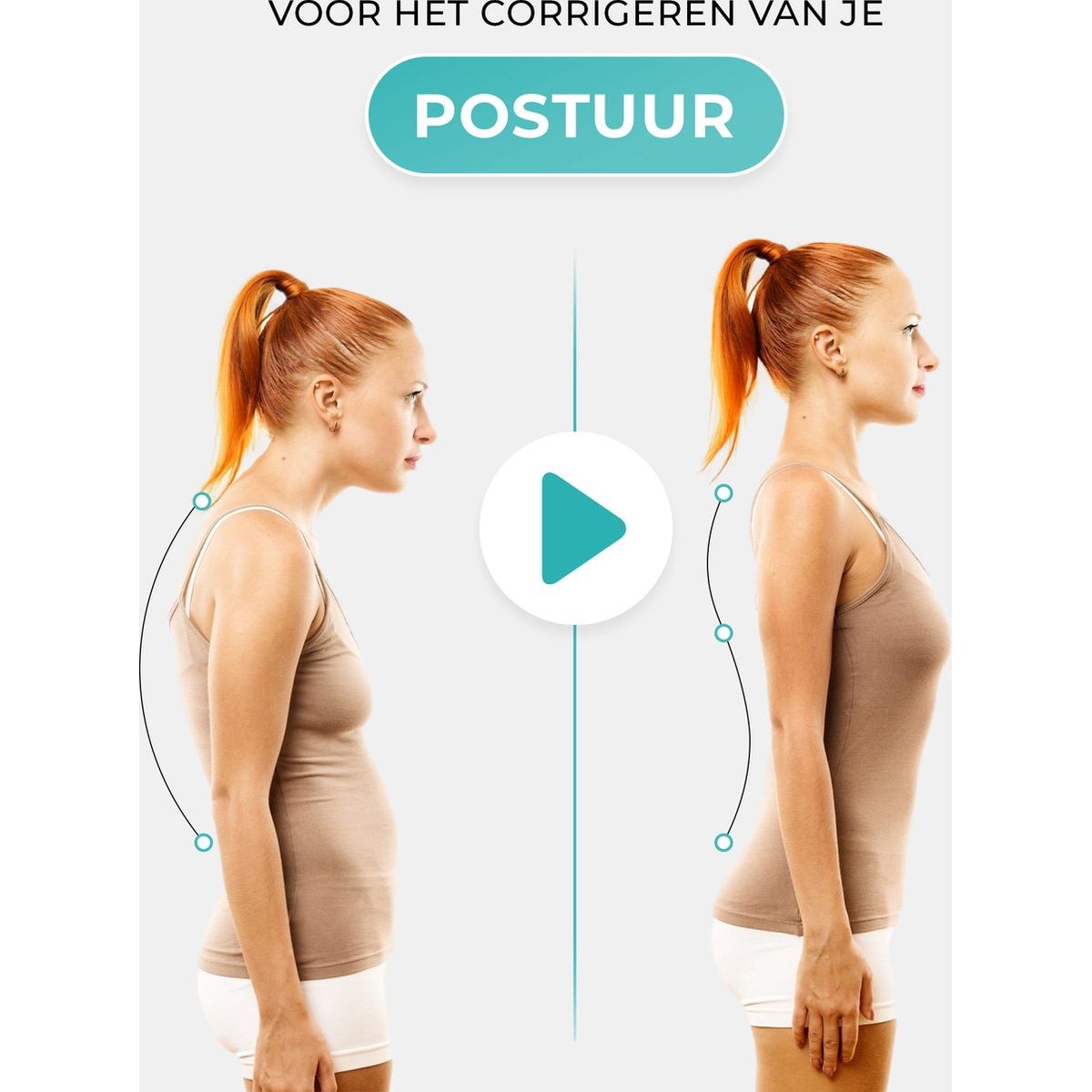Ergonomisch Nekstretcher - Nekkussen tegen nekpijn - Massagekussen - Hoofdkussen voor ontspanning - Nekmassage apparaat - Kussen tegen nekklachten - Orthopedisch nekkussen