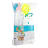 Adult Baby Verkleedset - Vrijgezellenfeest - Thema Volwassen Baby - 4-delig - Inclusief Luier, Speen, Drinkfles en Speld - One Size - Unisex - Grappig Kostuum voor Verkleedfeestjes en Carnaval