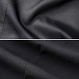 Heren Waistcoat - Formeel effen kleur trouwvest - Klassiek zakelijk feest smokingvest met zakken, Zwart - Herenvest - Zakelijk Formeel Vest - Trouwpak Vest - Smoking Gilet met Zakken - Heren Taillejas - Effen Kleur Vest met Zakken