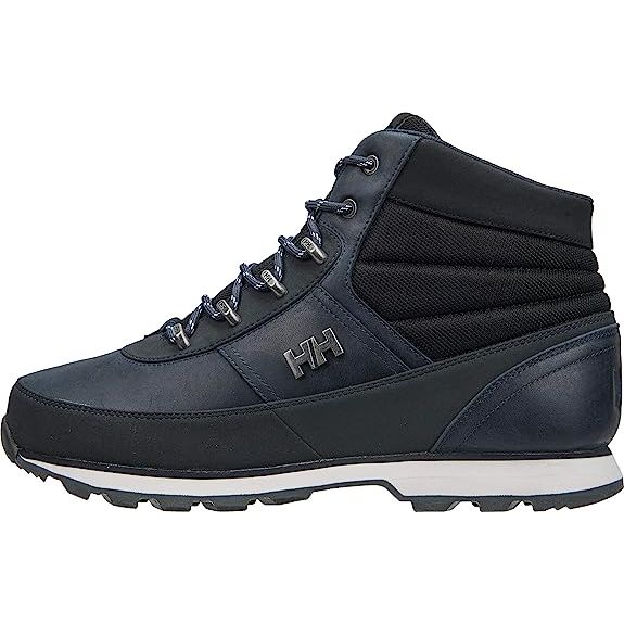 Helly Hansen Woodlands - Lichte Heren Winterlaarzen - Waterdicht Leer - Lage Snit - Duurzaam en Comfortabel - Perfect voor Herfst- en Winterwandelingen - Maat EU 46 - Kleur Blauw