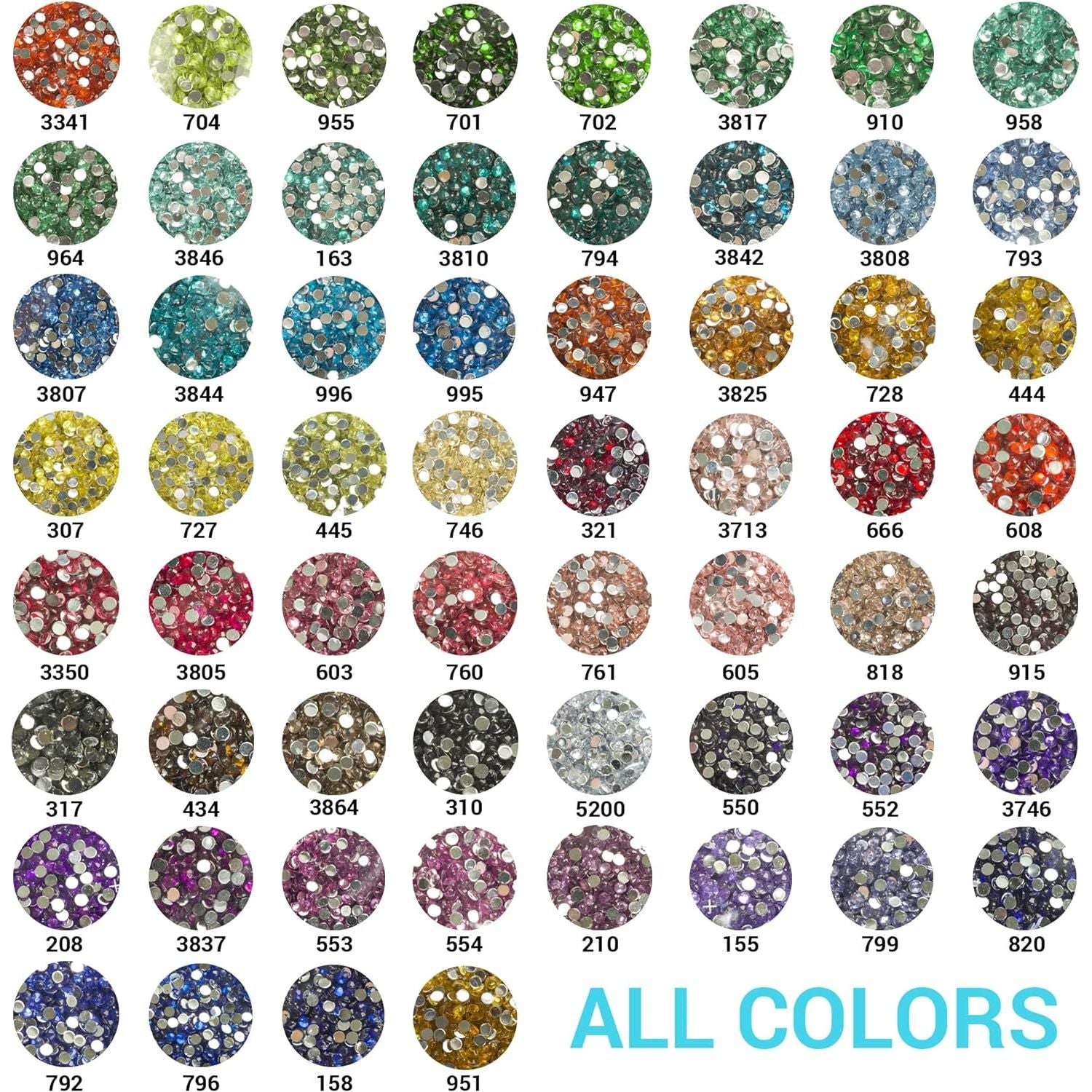 60-Kleuren AB Diamant Schilderij Steentjes Set - 9.000 Ronde AB Diamanten - Inclusief Opbergdoos, Accessoires & Gereedschap - Volledig Pakket voor DIY Diamant Kunstprojecten