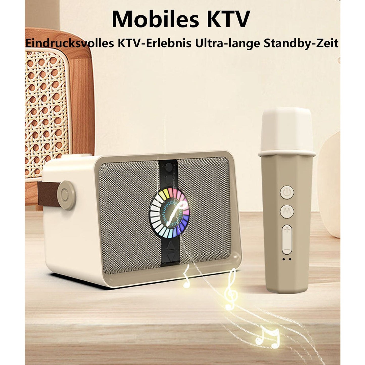 Svntek F22 Bluetooth Speaker – Draadloze Mini Luidspreker – Draagbare Soundbox met Oplaadbare Batterij – Compacte Speaker voor Smartphone Tablet Laptop – Wit Design – Bluetooth Geluidsbox voor Reizen Feest Buiten Binnenshuis Gebruik