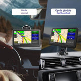 Awesafe 7-Inch GPS Navigatiesysteem - Bluetooth - Europa 2023 Kaarten - Gratis Levenslange Updates - Flitserwaarschuwingen - Stemnavigatie - Geschikt Voor Auto &amp; Vrachtwagen