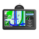 Awesafe 7-Inch GPS Navigatiesysteem - Bluetooth - Europa 2023 Kaarten - Gratis Levenslange Updates - Flitserwaarschuwingen - Stemnavigatie - Geschikt Voor Auto &amp; Vrachtwagen