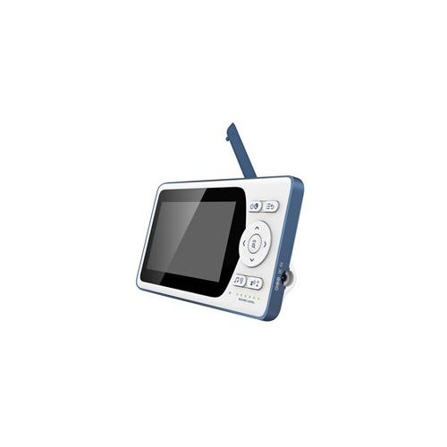 Telefunken VM-M500 Babyfoon met Camera - Digitale 2.4GHz Video Baby Monitor met LCD Scherm Nachtzicht en Tweeweg Audio - Draadloze Babycamera met Temperatuurweergave en Slaapliedjes voor Babykamer