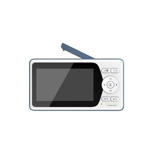 Telefunken VM-M500 Babyfoon met Camera - Digitale 2.4GHz Video Baby Monitor met LCD Scherm Nachtzicht en Tweeweg Audio - Draadloze Babycamera met Temperatuurweergave en Slaapliedjes voor Babykamer
