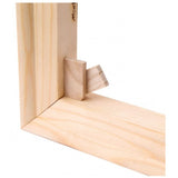 Set van 2 - Mont Marte Signature Canvas Enkel Dikke Schildersdoek – 50 × 70 cm – Katoenen Doek met Acryl Titanium Primer op Houten Frame, Klaar voor Acryl- en Olieverf