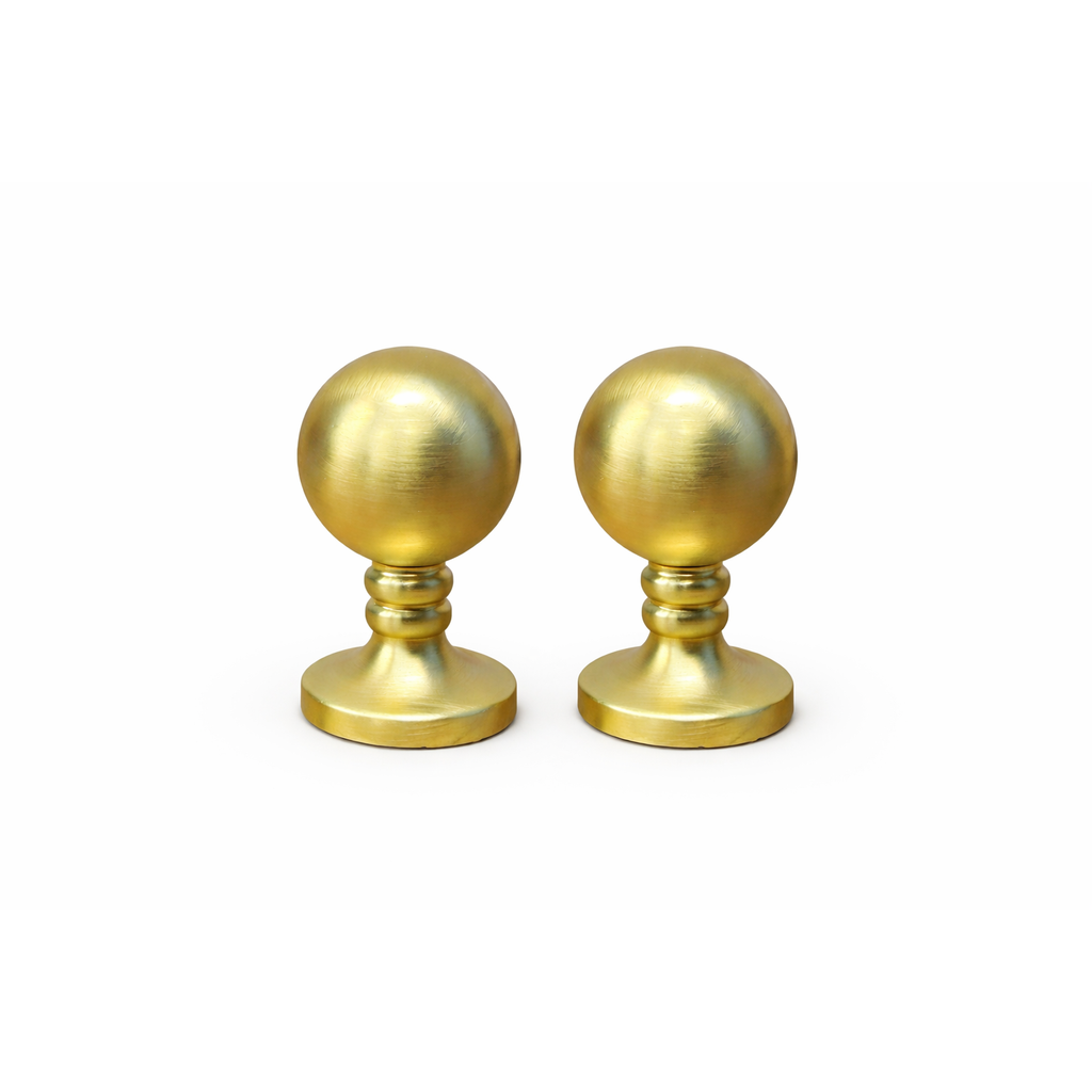 Luxe Messing Kastknoppen Set van 2 – 3 cm Hoog – Gouden Meubelknoppen voor Kasten, Lades &amp; Deuren – Tijdloos Design voor Keuken, Dressoir, Nachtkastje &amp; Meubels – Eenvoudige Montage &amp; Premium Afwerking