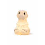 Mr Maria T-Rex Nachtlamp 25 cm - Dinosaurus Lamp Groot - Dino Kinderlamp - LED Nachtlamp Kind - Siliconen Tafellamp - Dier Nachtlamp - Warm Wit LED Licht - Dimmer In Snoer - Oplaadbare Lamp - Dino Decoratie Lamp - Afmeting 25 x 18 x 14 cm - 5W LED