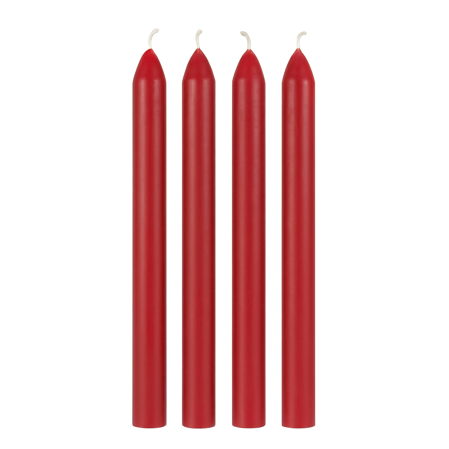 8 Stuks Dinerkaarsen – Rode Tafelkaarsen 20cm – Candle – Klassieke Kaarsen Voor Diner Tafelsetting Feestdagen Bruiloft Avondeten – 8 Uur Brandtijd Per Kaars – Rechte Druipvrije Kaarsen Voor Kandelaars & Tafeldecoratie