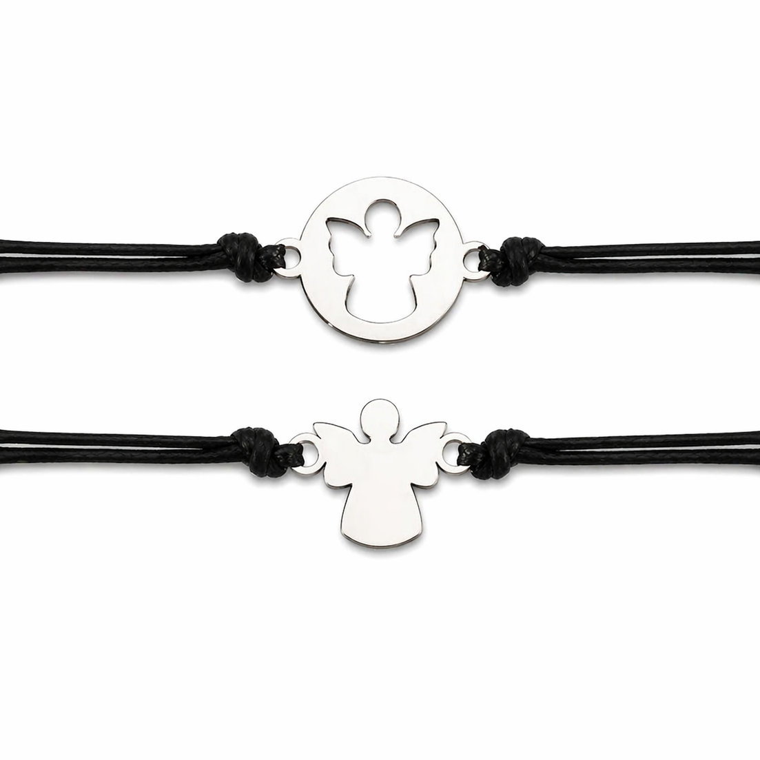 2 Stuks - Armband Voor Peettante, Peetdochter Geschenken voor Peetkind, Peettante, Armbanden, Verjaardagscadeau Ideeën, Hart Beschermengel Sieraden, Vrouwensieraden Set voor 2 Dames