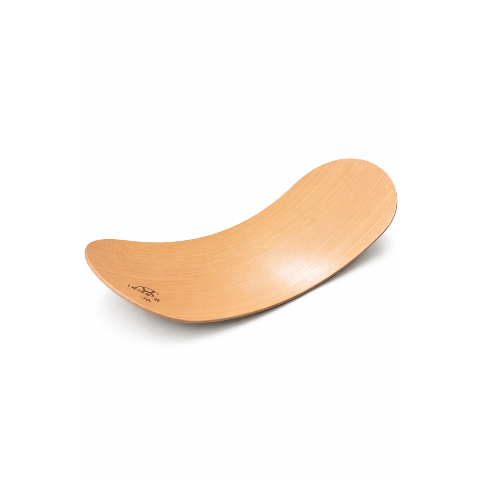 We Rock balansboard – houten wiebelbord voor kinderen – FSC beukenhout balansbord – Montessori speelgoed – wobble board – gebogen speelbord voor balans en motoriek – natuurlijk gelakt houten speelbord – duurzaam kinderspeelgoed