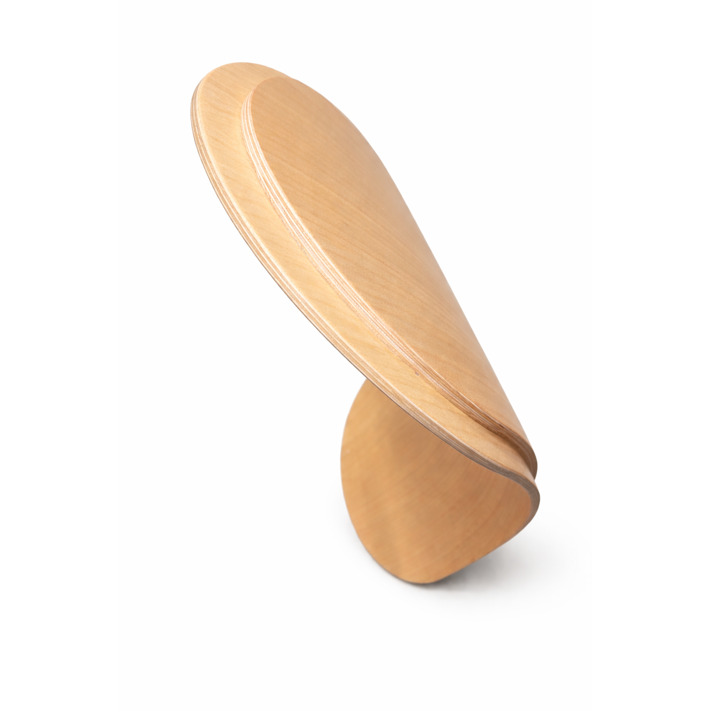 We Rock balansboard – houten wiebelbord voor kinderen – FSC beukenhout balansbord – Montessori speelgoed – wobble board – gebogen speelbord voor balans en motoriek – natuurlijk gelakt houten speelbord – duurzaam kinderspeelgoed