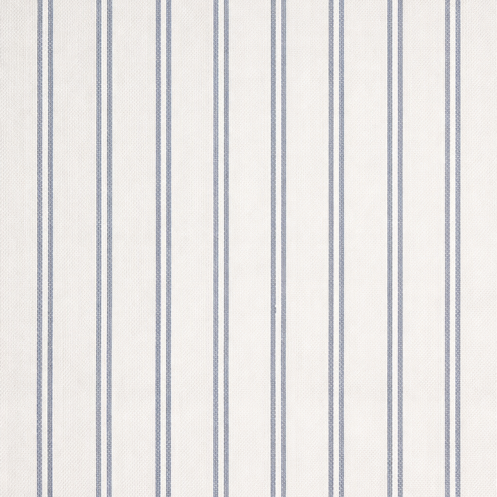 Studio Ana natuurlijk vezel behang – gestreept wandbehang beige met blauwe lijnen – 91 cm x 5.5 m rol – decoratief textuur behang – wandbekleding voor woonkamer, hal en slaapkamer – modern klassiek streepbehang