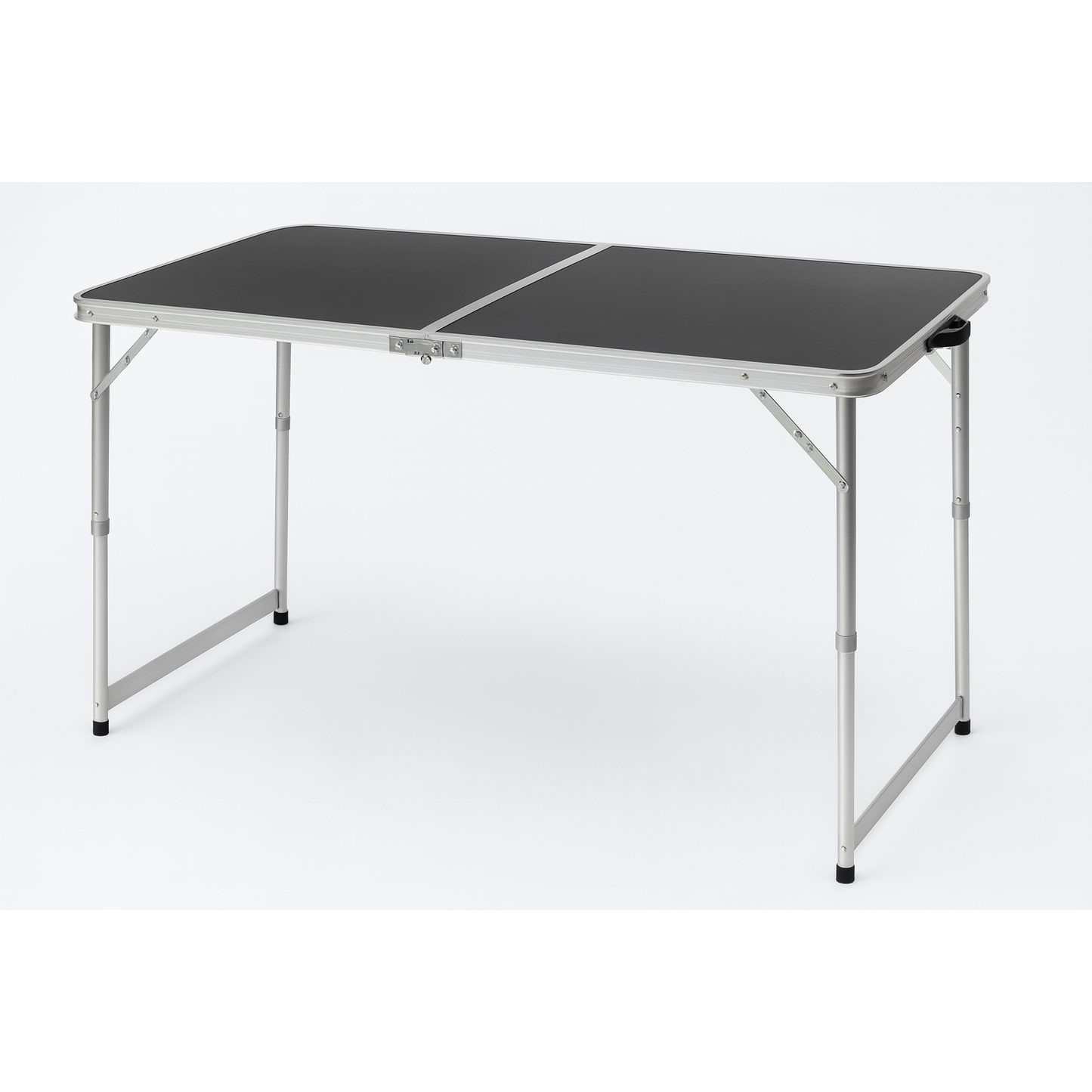 Crivit – Opvouwbare Campingtafel – Aluminium Frame – MDF Tafelblad – 80 x 60 x 70 cm – Lichtgewicht – Draagbaar – Inklapbaar – Max 30 kg – Voor Kamperen – Picknick – Tuin – Binnen en Buiten