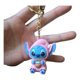 Set van 24 Sleutelhangers Uitdeel Geschekjes – Schattige Blauw-Roze Rubberfiguurtjes met Doosje – Perfect als Traktatie, Cadeautje of Bedankje voor Feestjes en Evenementen (6 cm)