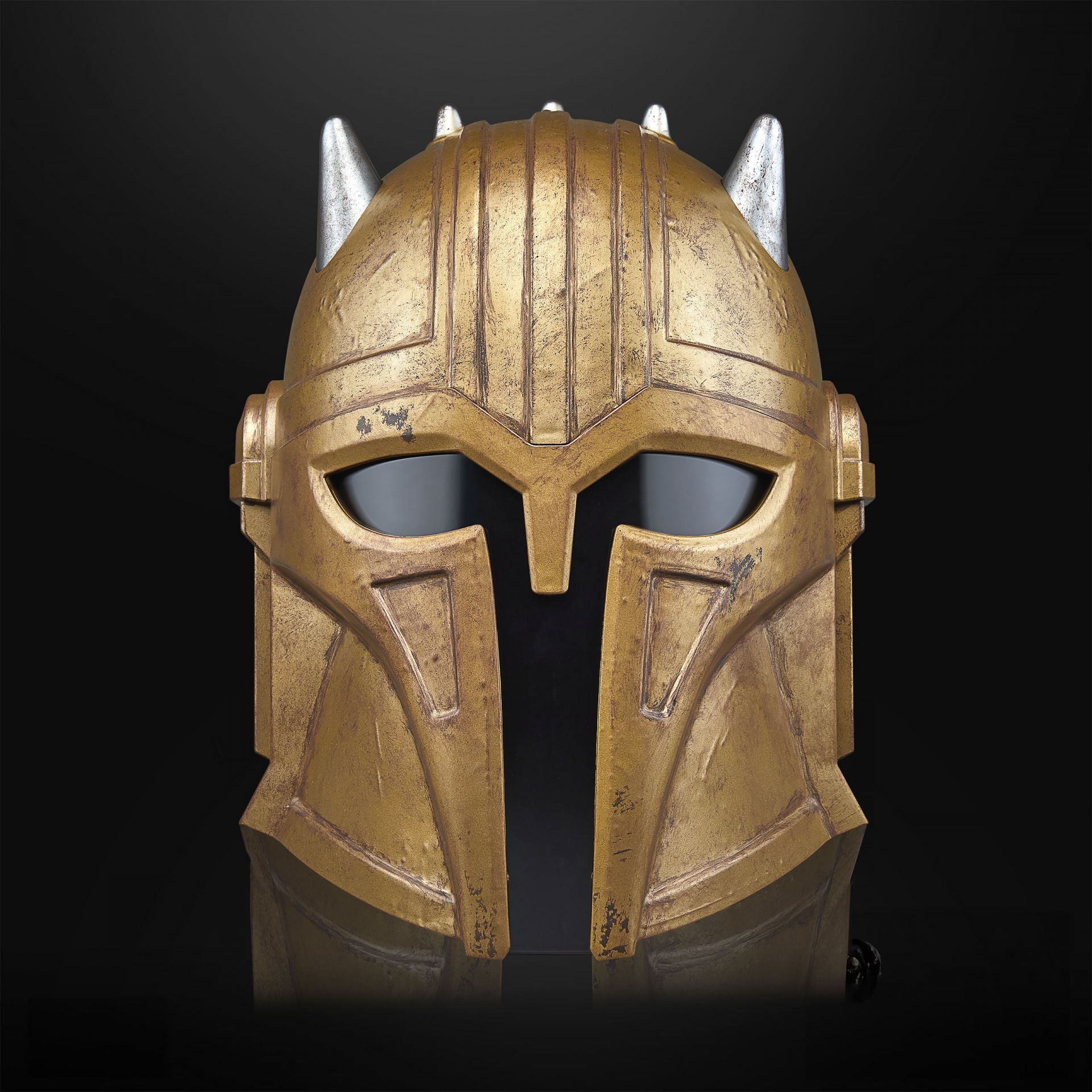 The Armorer helm – Star Wars Mandalorian elektronische cosplay helm – premium replica masker met licht en geluid – draagbare display helm verzamelobject roleplay masker model G0704