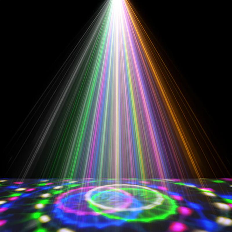 RGB disco lamp LED magic ball – roterende feestverlichting met voice control – USB Type C party light met 6 kleuren – stage lamp disco bal voor slaapkamer bar feest bruiloft karaoke en thuis party verlichting