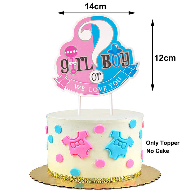 Jongen of Meisje Servies Party Tafelgerei - Compleet Baby Shower Set met Cupcake Stand, Tafelloper, Decoraties en Meer