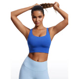 CRZ Yoga – Nakedfeel Sportbh – Longline – Criss Cross Rug – Medium Support – Met Uitneembare Pads – Maat 38