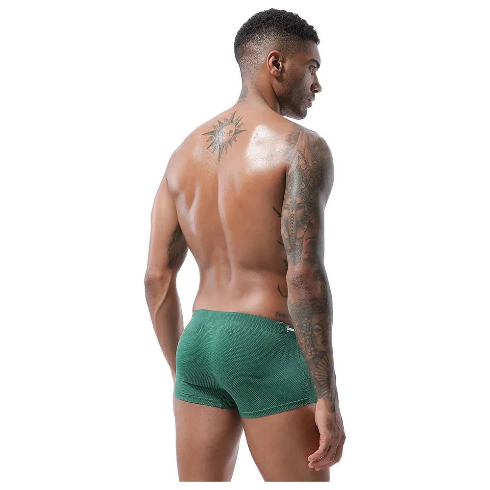 Stijlvolle Heren Zwemshorts - Verstelbare Lage Taille - Sneldrogend Materiaal - Perfect voor Zwemmen & Watersportactiviteiten - Comfortabel en Duurzaam