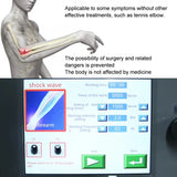 Q60 Shockwave Therapie Machine - Doeltreffende Pijnverlichting en Fysiotherapie Apparaat - Voor Algehele Lichaamsontspanning en Gezondheidsbevordering - Professioneel Gebruik in Klinieken en Thuis
