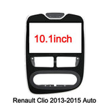 10.1 inch Auto DVD Inbouwframe voor Renault Clio 2013-2015 met Autostereo met Android 12 – GPS-Navigatie – Bluetooth 5.0 – Carplay-Compatibel – QLED Display - 4GB RAM/32GB ROM