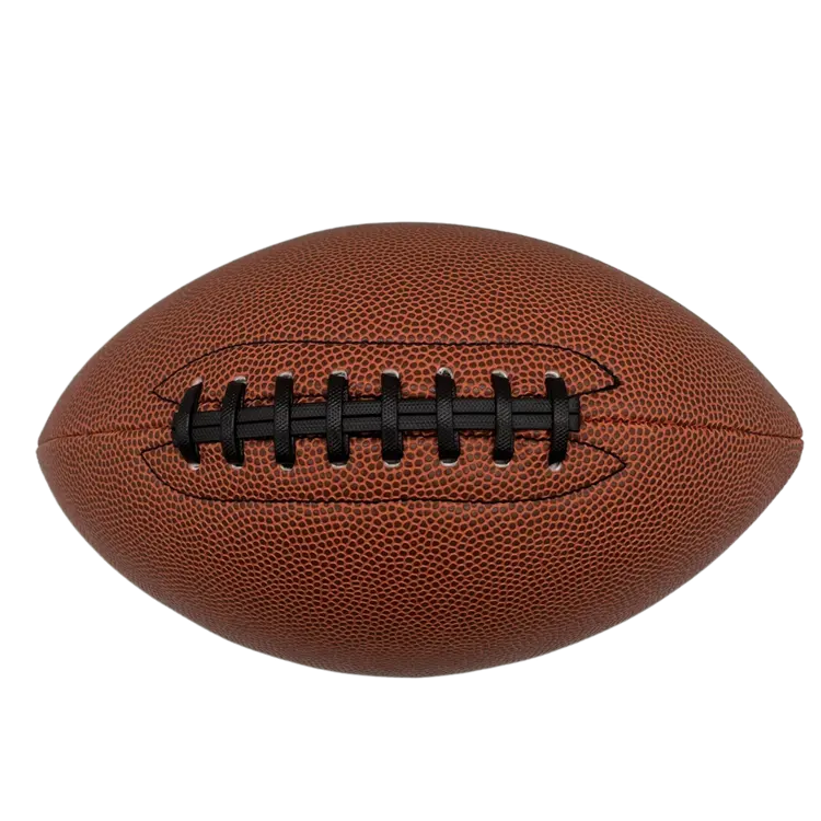 PU Amerikaanse Voetbal - Hoogwaardige Training & Oefen Accessoire voor Indoor & Outdoor Gebruik - Sterke Grip & Duurzaamheid voor American Football Enthousiastelingen - Bruin
