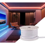 Ultieme LED Flex Neon Strip 50m, IP65 Waterdicht, 6000K Heldere RGB Verlichting - Perfect voor Hotels en Outdoor Decoratie, Dimbaar en Energiezuinig