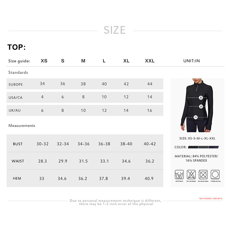 Vrouwen Sport Shirts met Rits - Comfortabele Slim Fit Jas voor Yoga en Workouts - Duimgaten en Sneldrogend Materiaal - Zwart - XL