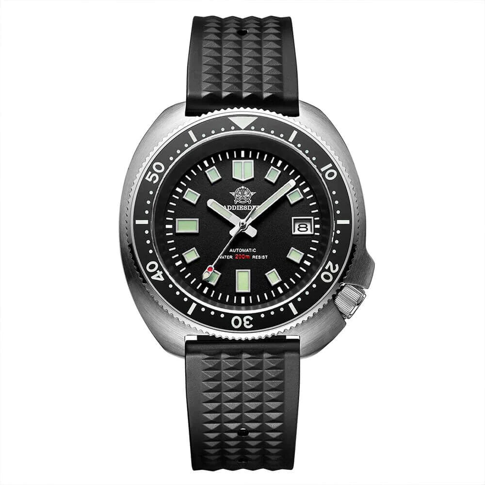 ADDIESDIVE Captain Willard Automatisch Duikhorloge MY-H8 - 200M Waterbestendig - Luxe en Duurzaam met NH35A Uurwerk