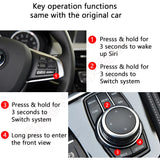 Draadloze Apple CarPlay & Android Auto Module - Voor BMW – Volledige Integratie voor CIC Systeem – Geschikt voor BMW – Eenvoudige Plug-and-Play Installatie – Superieure Audio- en Video Ervaring – Stuurwielbediening – Inclusief Alle Nodige Accessoires.