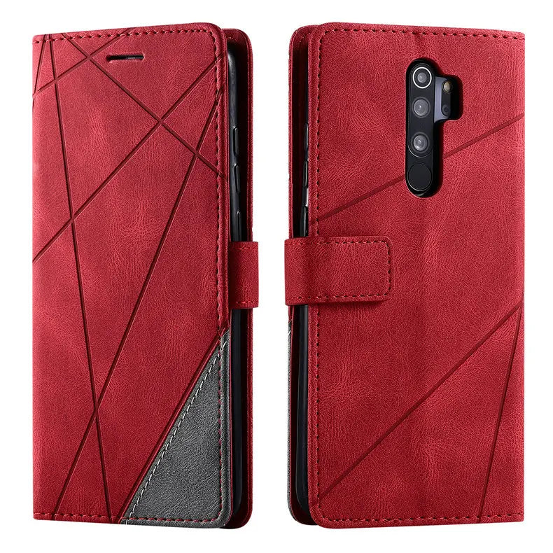 Luxe Portemonnee-Hoesje - Voor Xiaomi Redmi Note 8 -  PU Leder - Met Standfunctie & Opbergruimte - Beschermende Case
