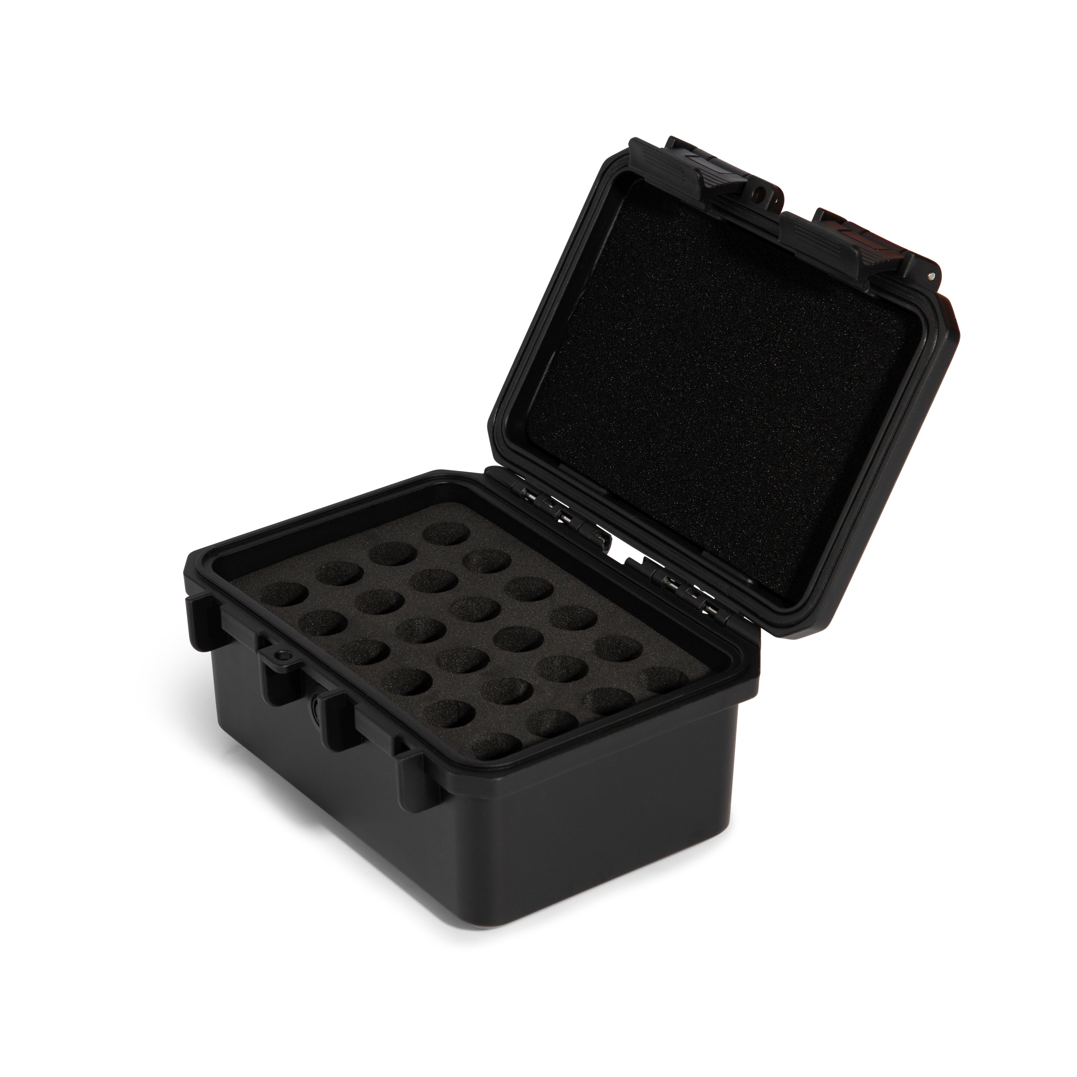 Heavy Duty - Universele Opbergkoffer met Afmetingen 155 x 120 x 76 mm - Verwijderbaar Schuiminterieur voor Batterijen & Elektronica - Waterdichte en Schokbestendige Bescherming voor Veilige Opslag & Transport