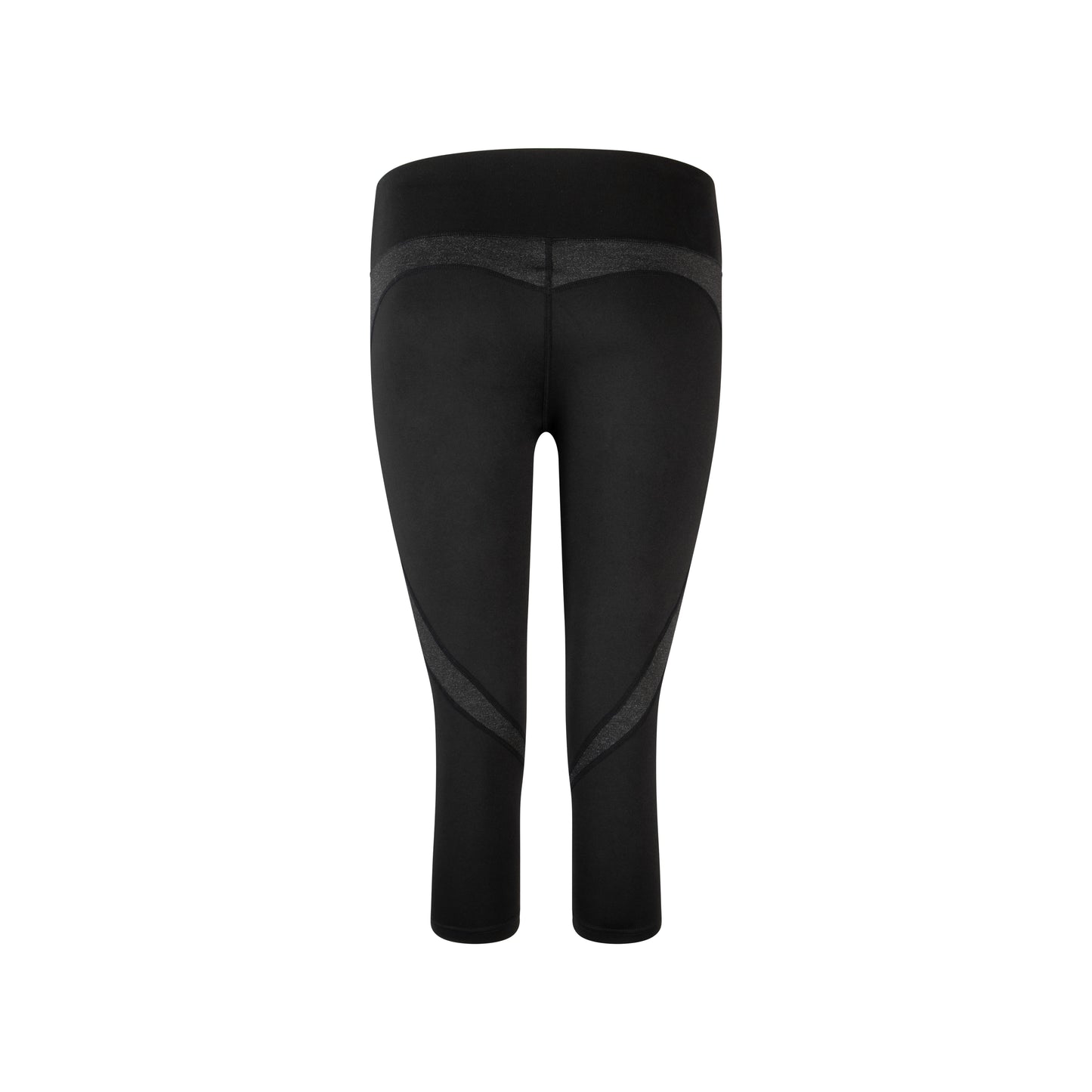 Dames High Waist 3/4 Yoga Capri Leggings - Ademend &amp; Snel-Drogend - Zwart met Zakken - Stretch Polyester &amp; Spandex Mix voor Fitness en Dagelijks Gebruik - Comfortabele Sportbroek voor Alle Seizoenen