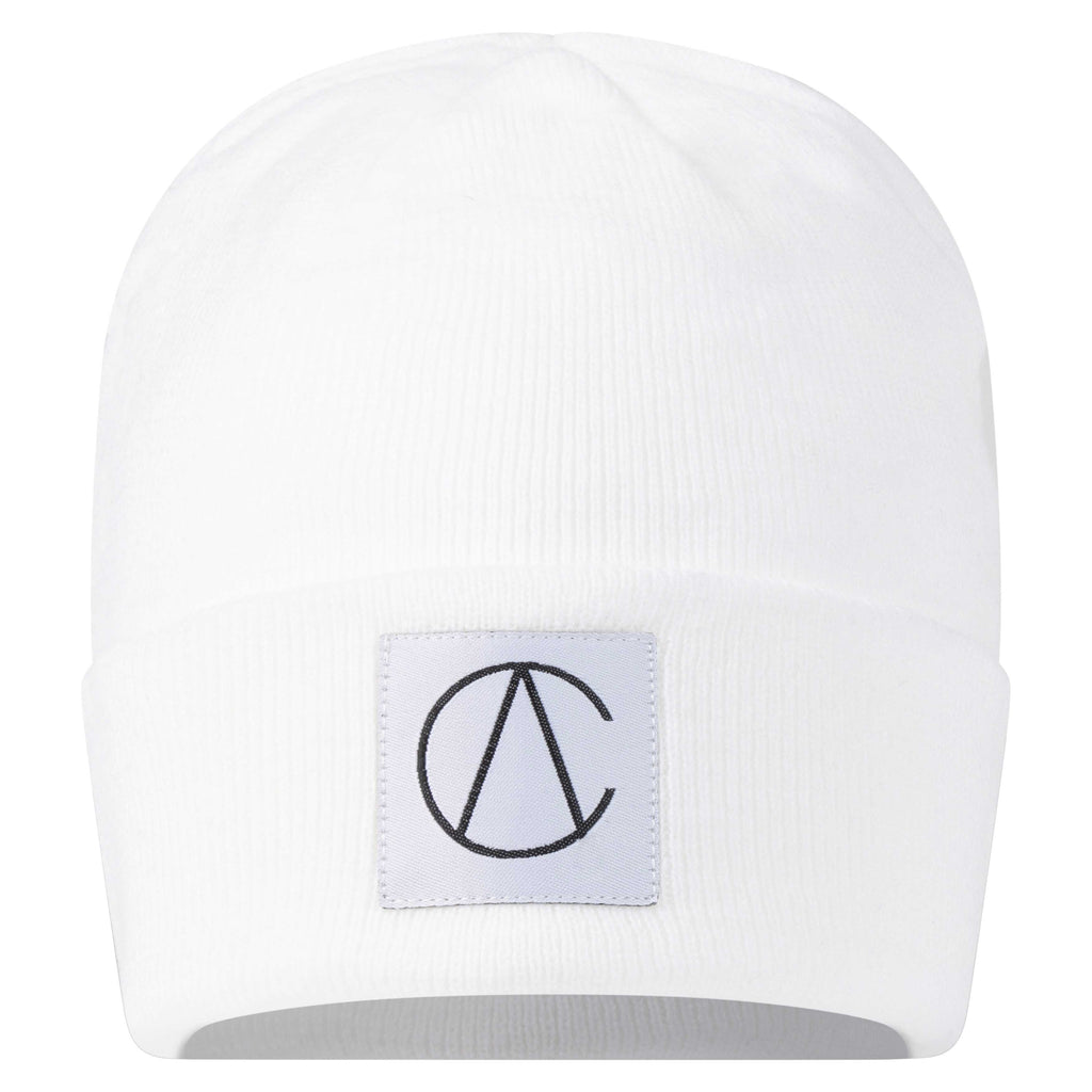 DataCap - Unisex Premium Gebreide Beanie - Hoogwaardige Wol - Zachte en Warme Muts - Witte Kleur - Stijlvolle Casual Look - Comfortabele Pasvorm - Voor Koude Dagen