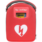 Saver One - Defibrillator Harde Tas - Beschermtas voor AED - Beschermende Case voor Saver One Automatische Externe Defibrillator - Reistas - Rood - Exclusief Defibrillator