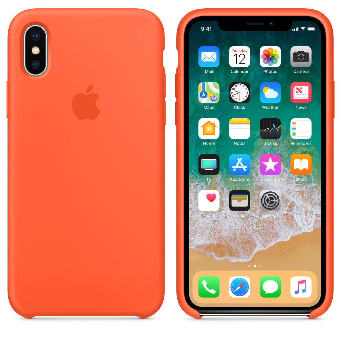 Originele -Apple Siliconen iPhone X Cases - in Verschillende Kleuren - Iphone Mobiele Cover - Bescherm je iPhone X in Stijl