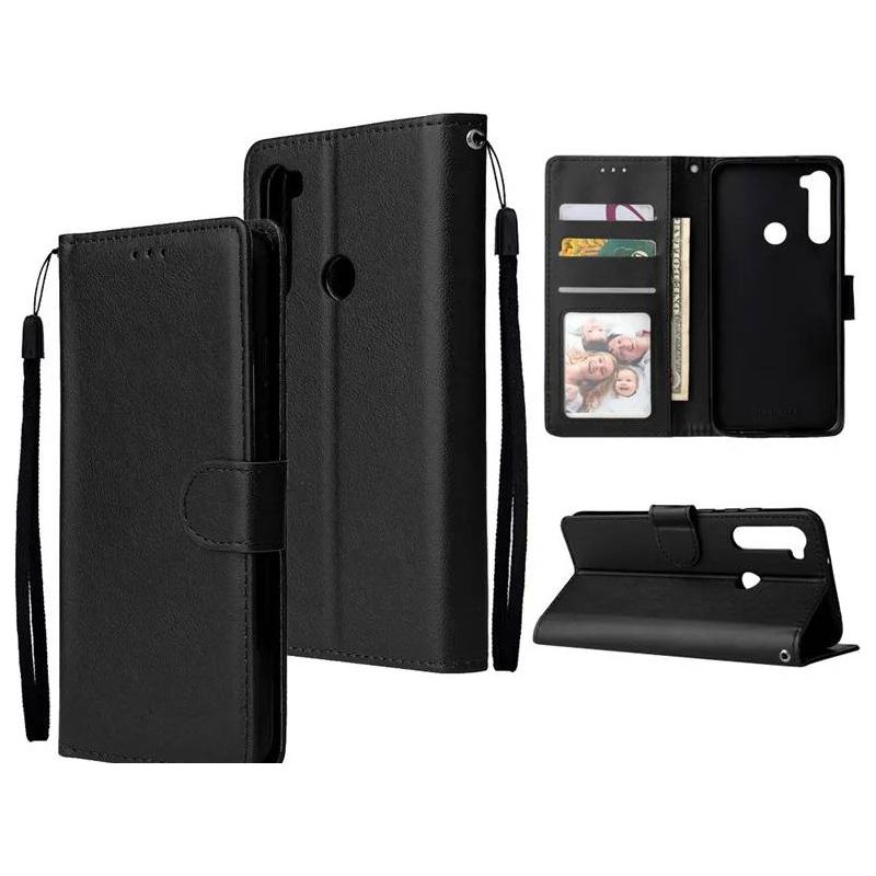 Luxe Portemonnee-Hoesje - Voor Xiaomi Redmi Note 8 -  PU Leder - Met Standfunctie & Opbergruimte - Beschermende Case
