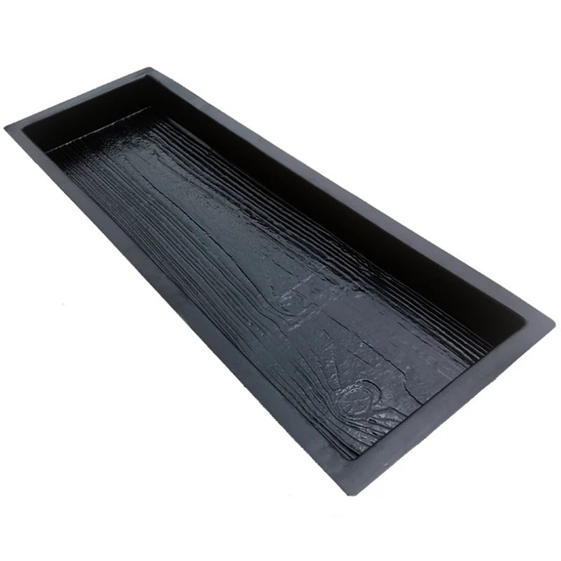 1x Imitatie Houtnerf Tegelmal - Stevige ABS Betonnen Pad Maker - Afmetingen 63x23x5cm - DIY Tuinpaden & Patio's - Eenvoudige Gebruik voor Buiten Decor